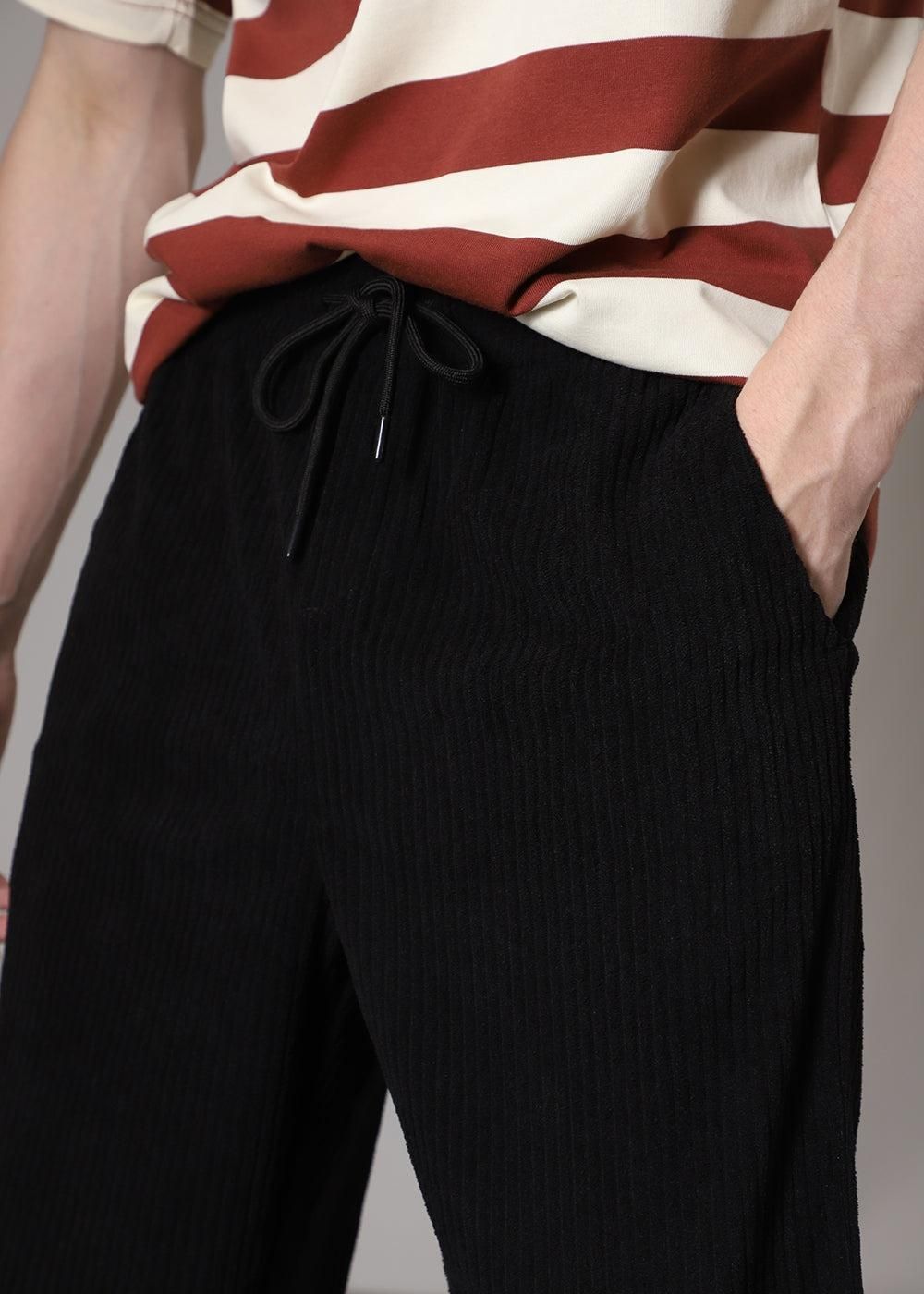 Combo of 2 Men's  Fabric Stylish Pants