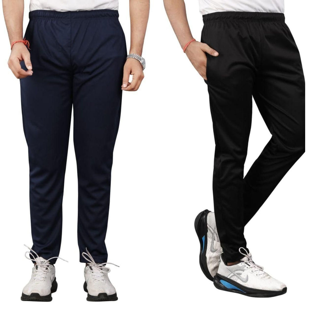 Combo of Men's  Lycra Track Pants