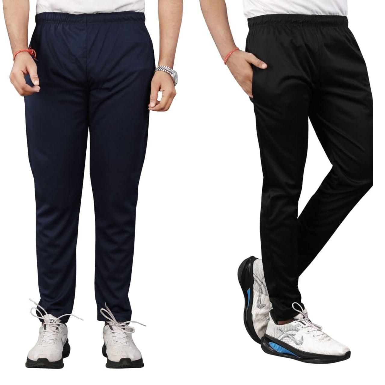 Combo of Men's  Lycra Track Pants