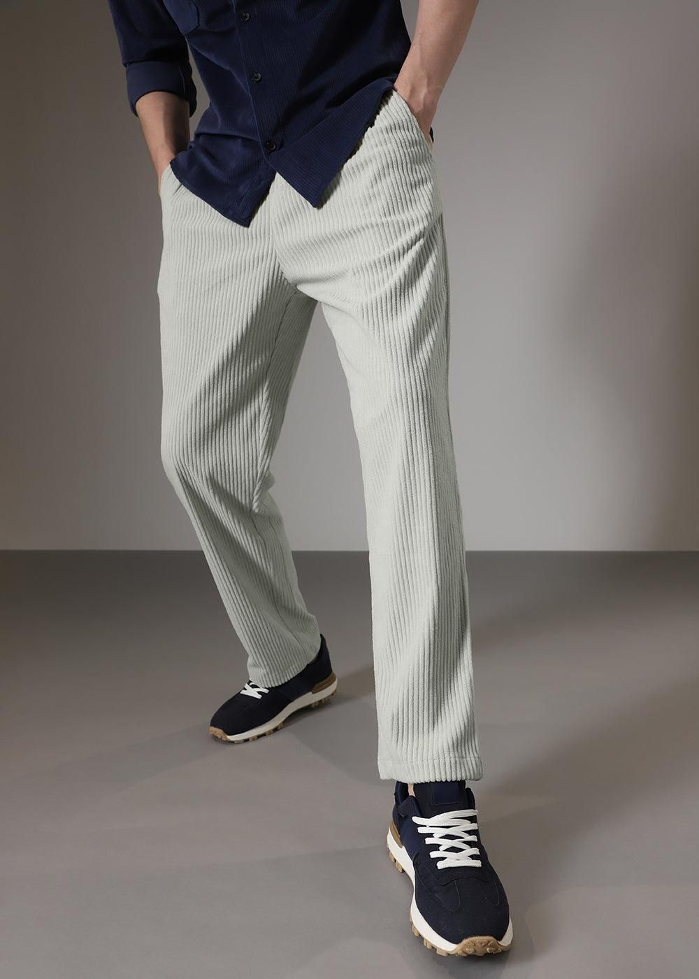 Combo of 2 Men's  Fabric Stylish Pants