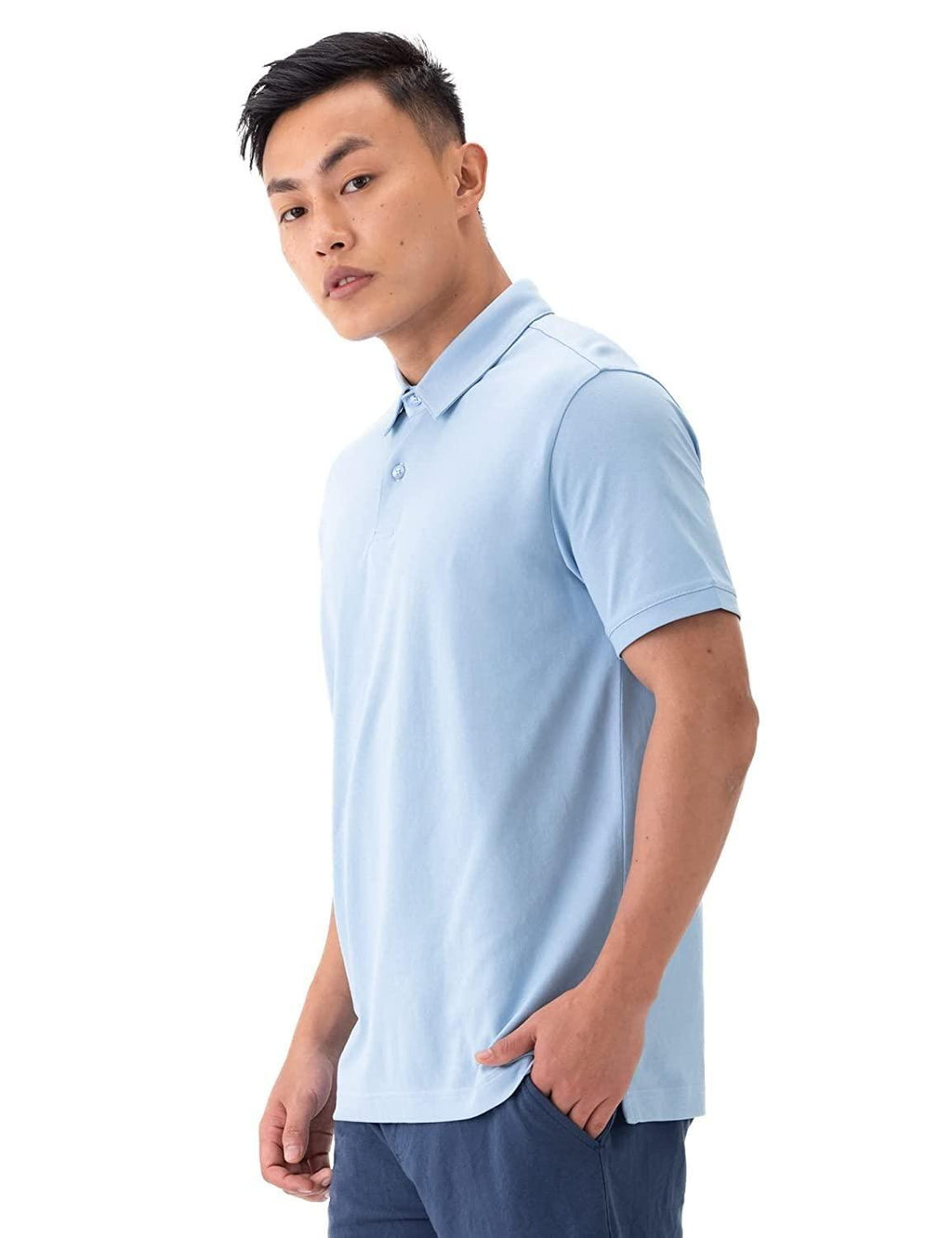 Solid  Half Sleeves Polo Neck Mens T-Shirt - Pack of 4
