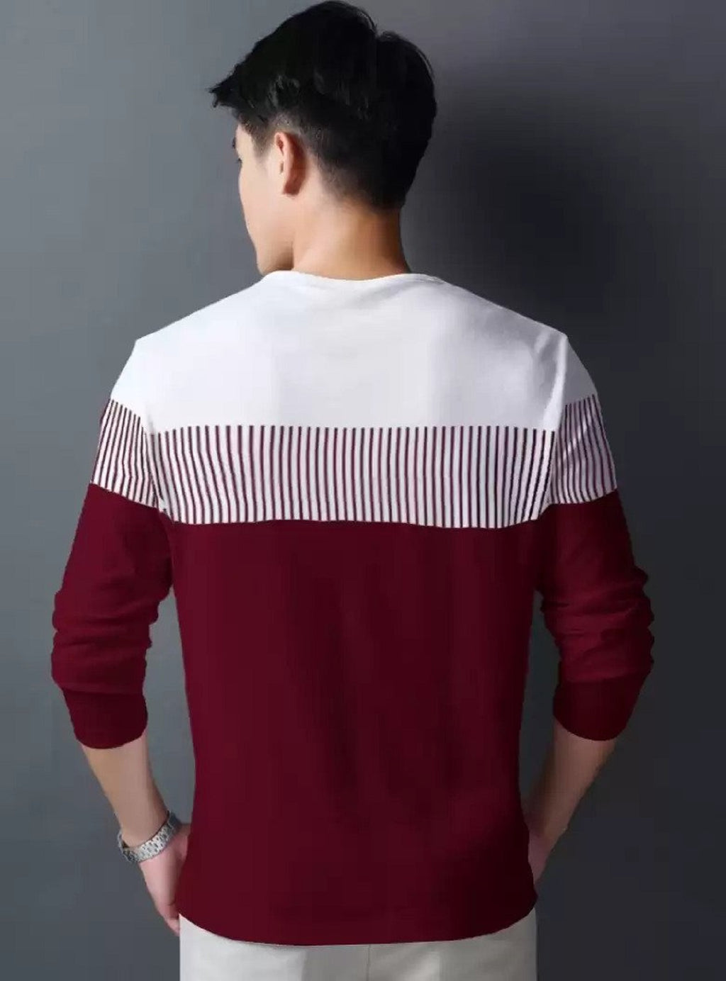 Men Casual Cotton Printed T-shirt