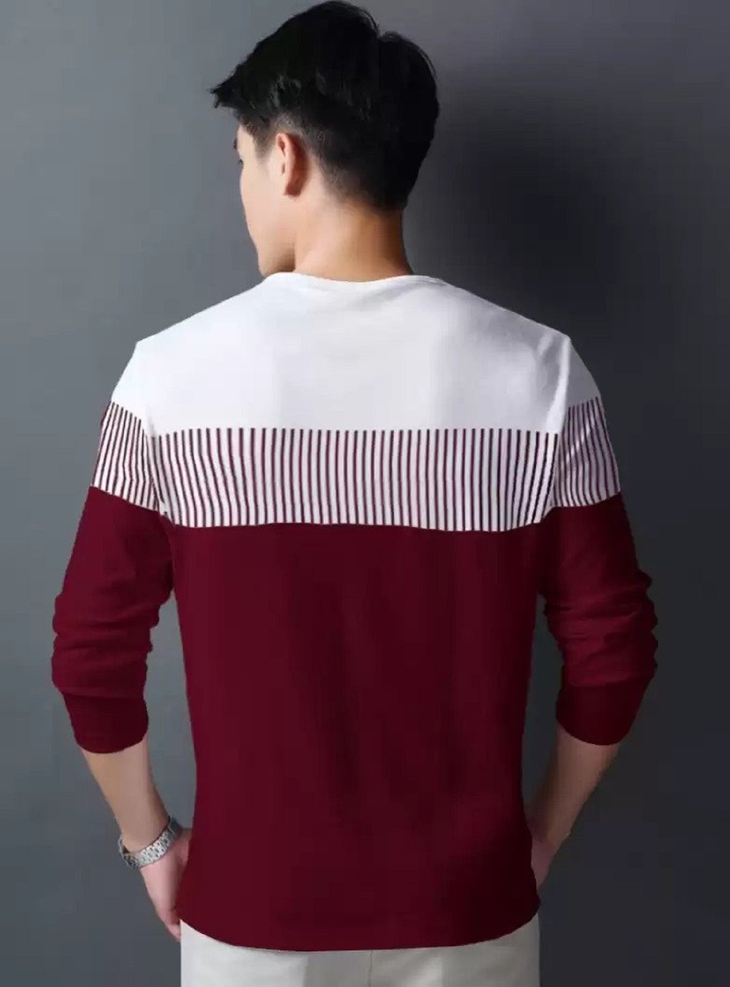 Men Casual Cotton Printed T-shirt