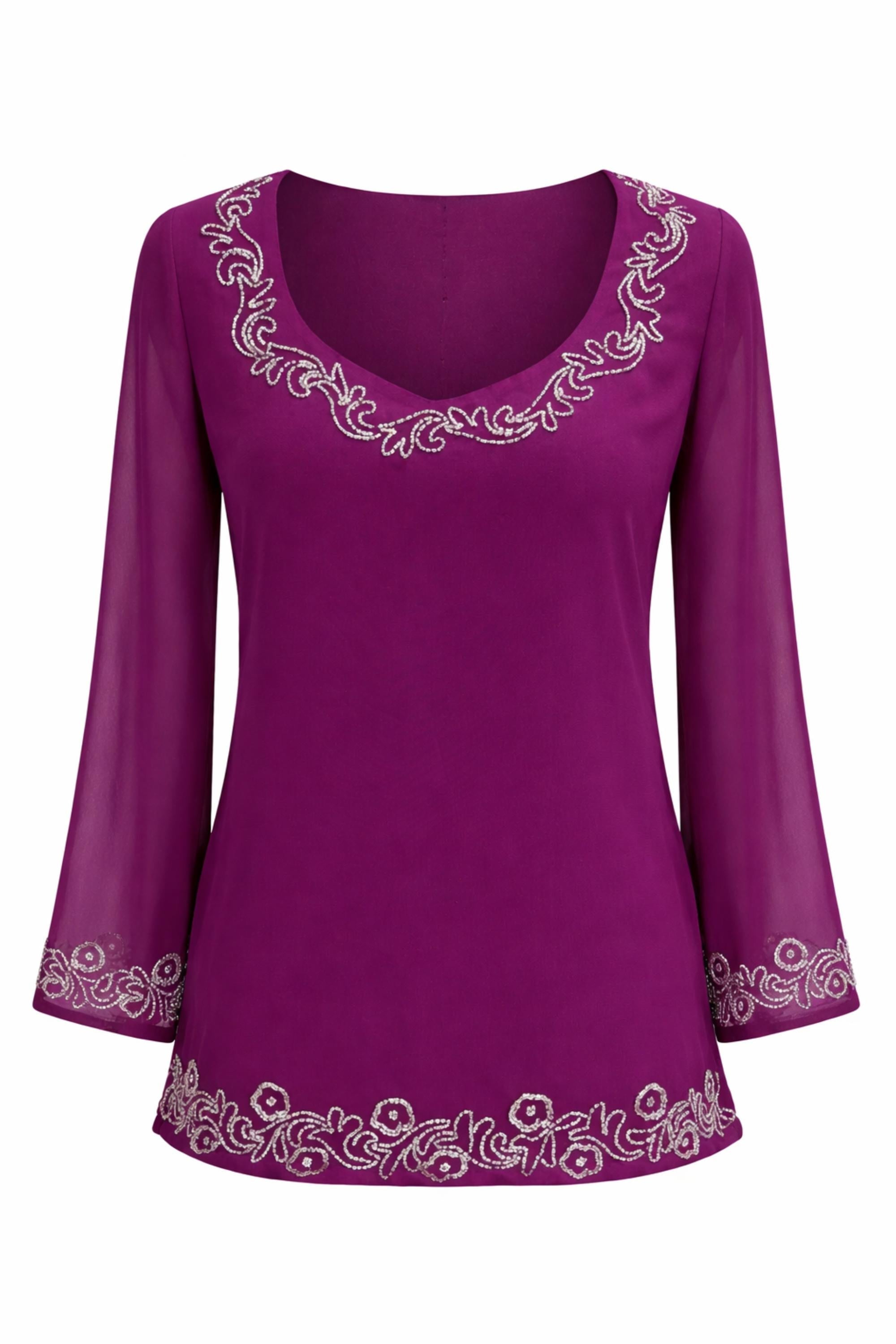 Beaded Bell Top
