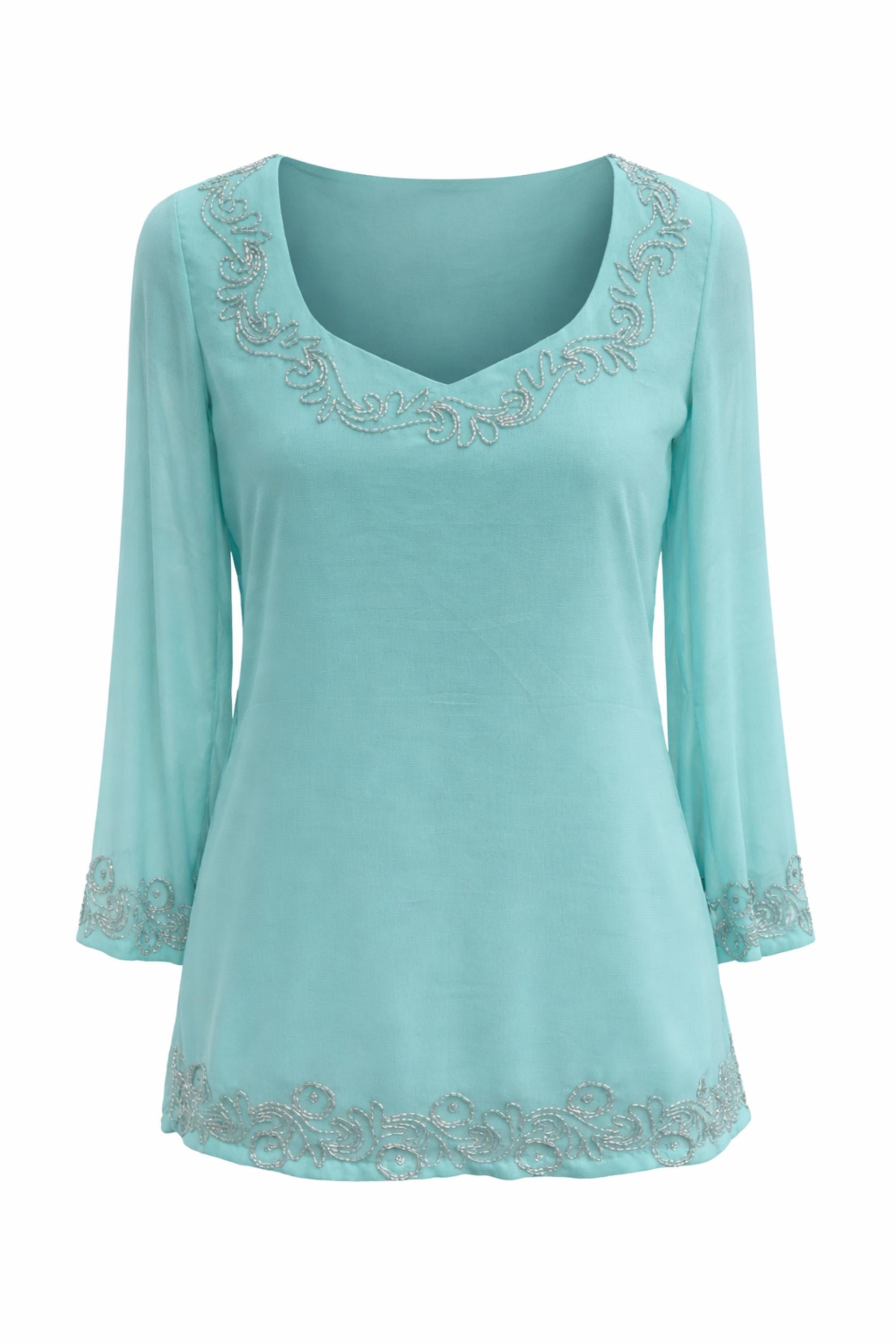 Beaded Bell Top