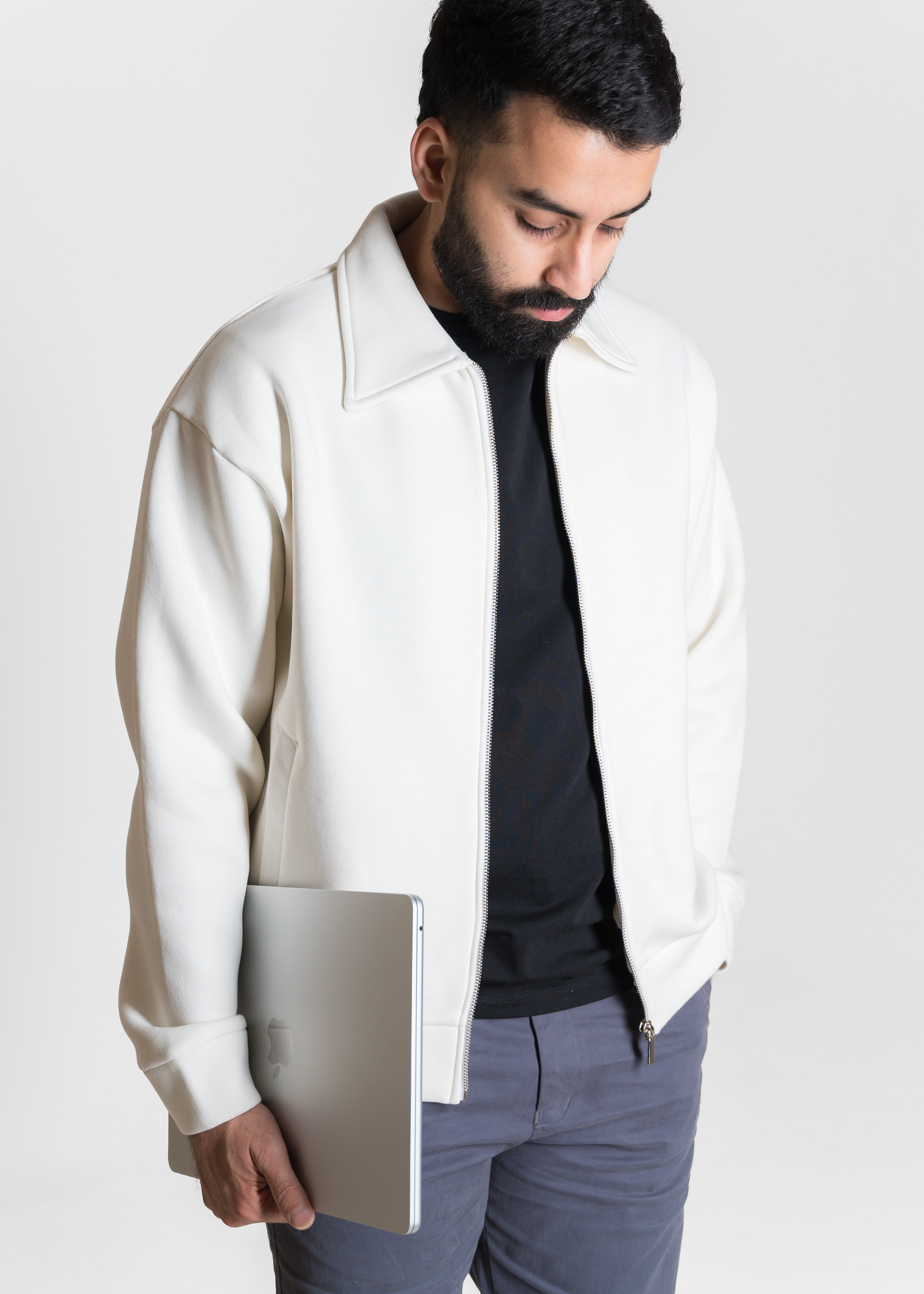 Step-Out Jacket — Off-White