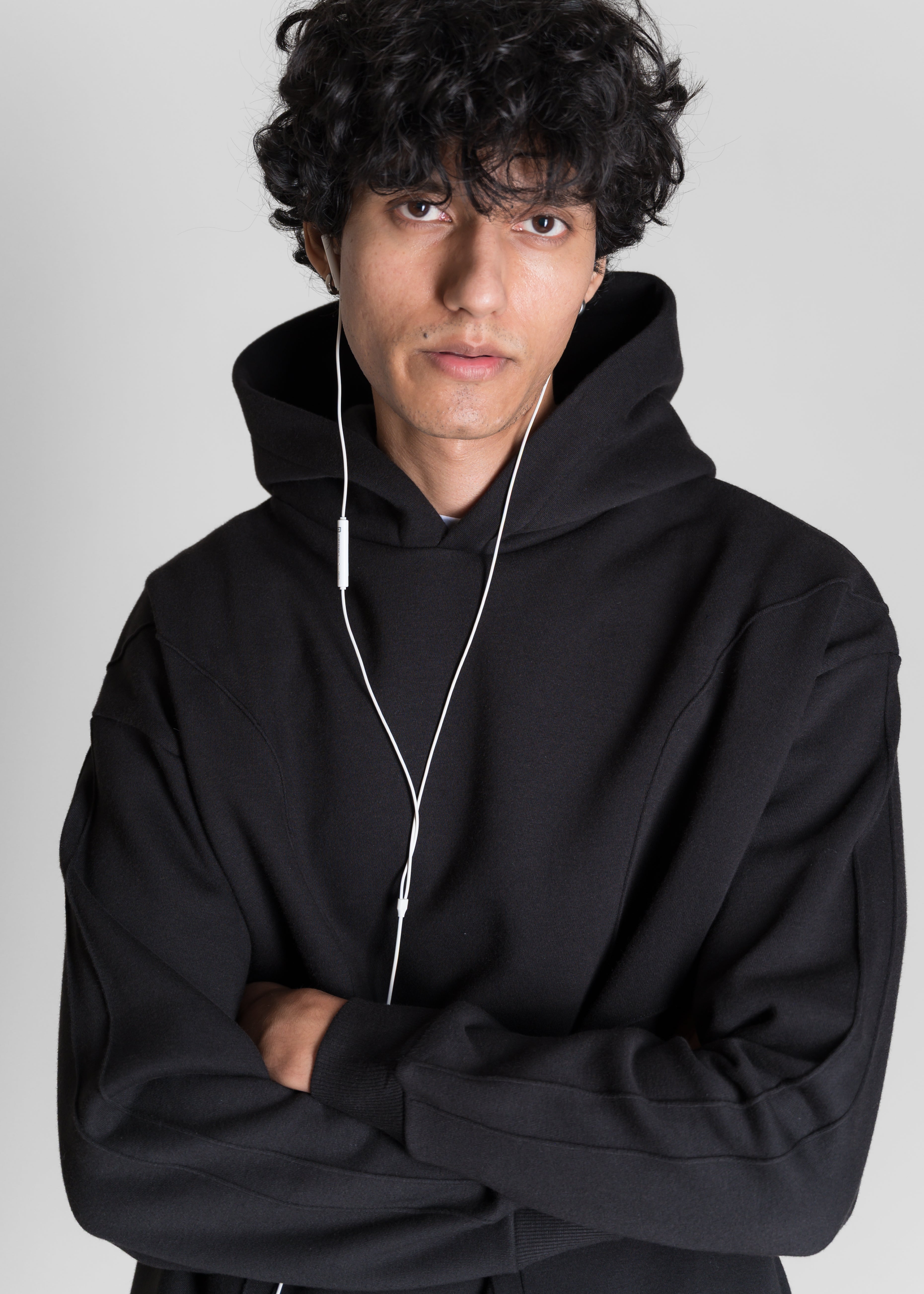 Live-In Hoodie — Black