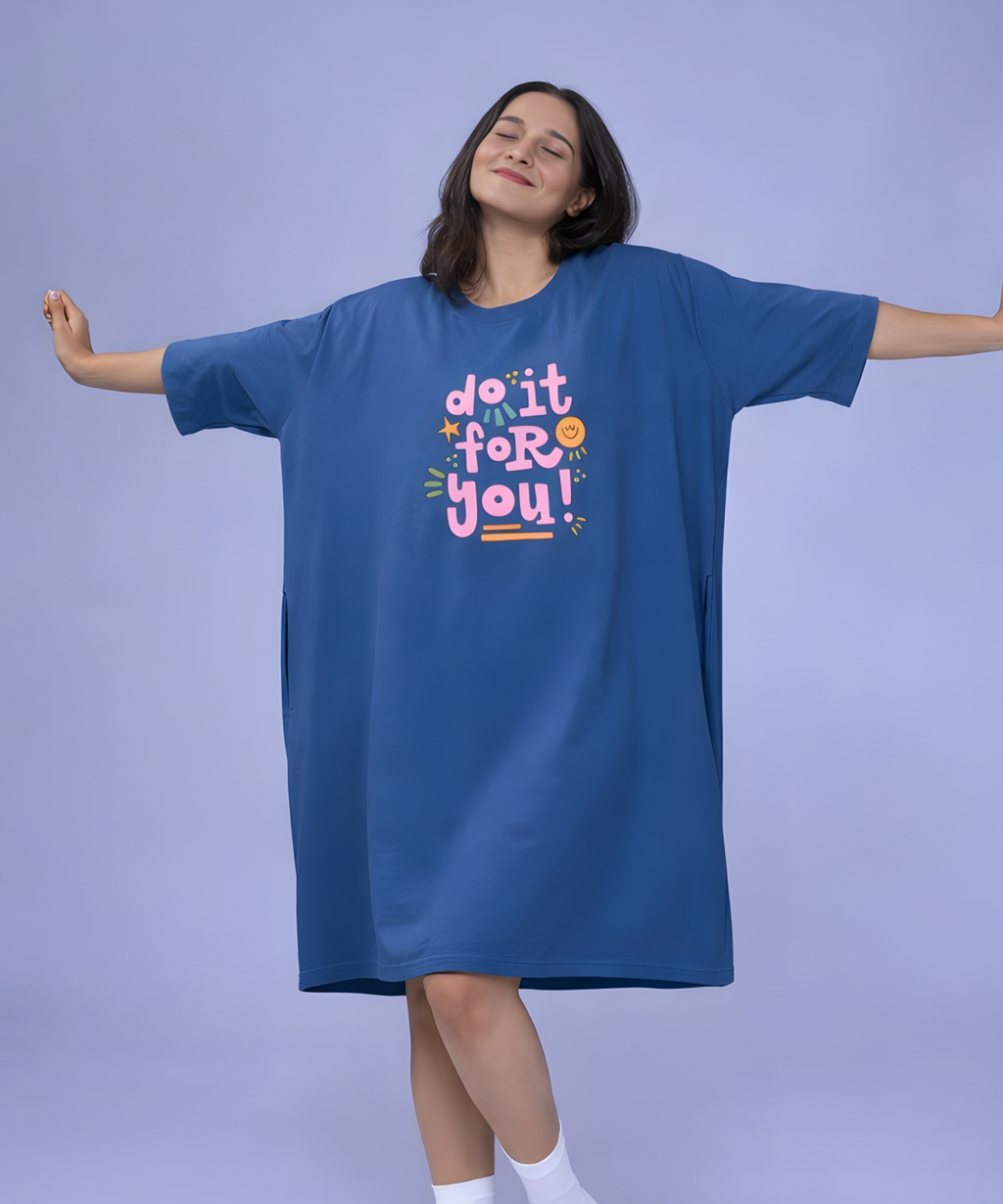 Do It For You Oversized Pocket Tee