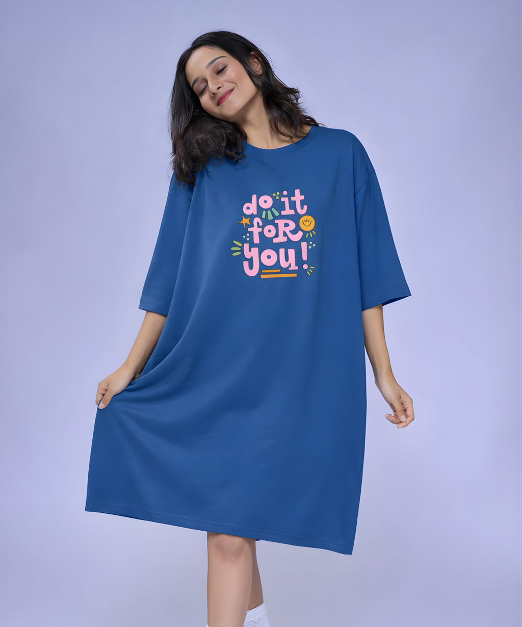Do It For You Oversized Pocket Tee