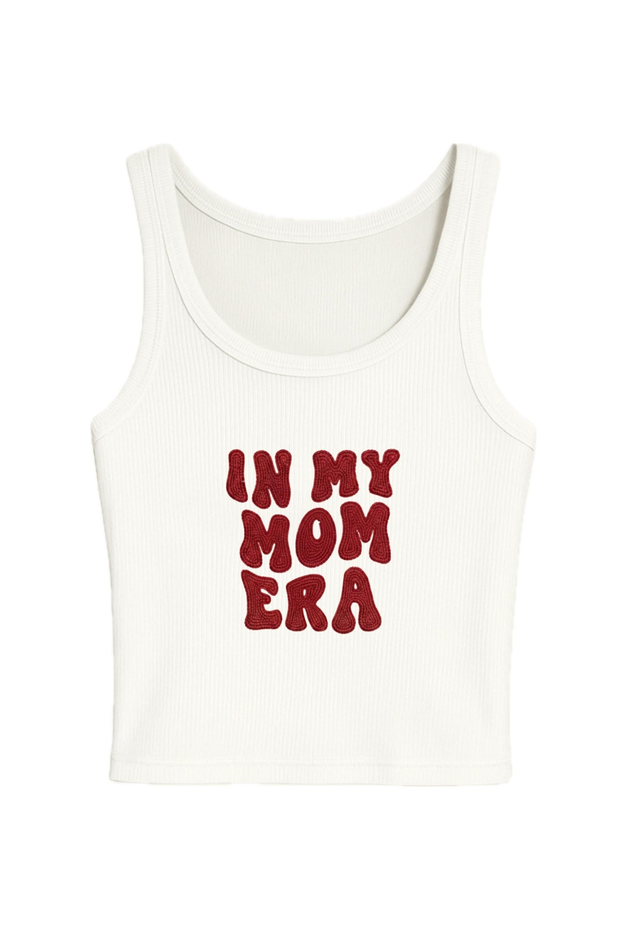 Mom Era Red Sequin Tank