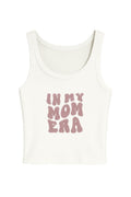 Mom Era Pink Sequin Tank
