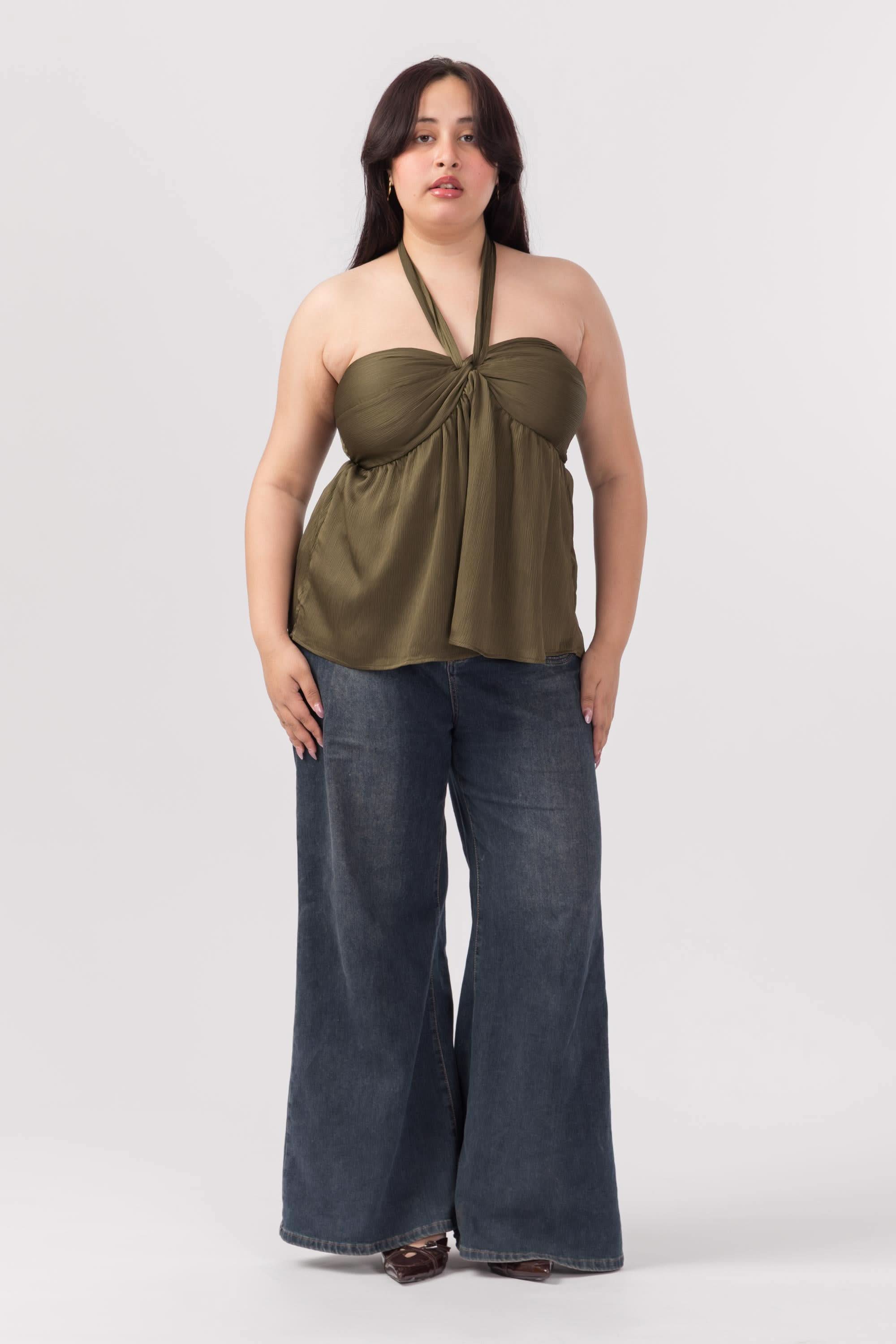 Halter Knot Top