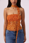 Yana Top - Floral Paisely