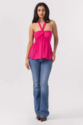 Halter Knot Top