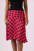 Haseen Skirt - Polka Dot Pink