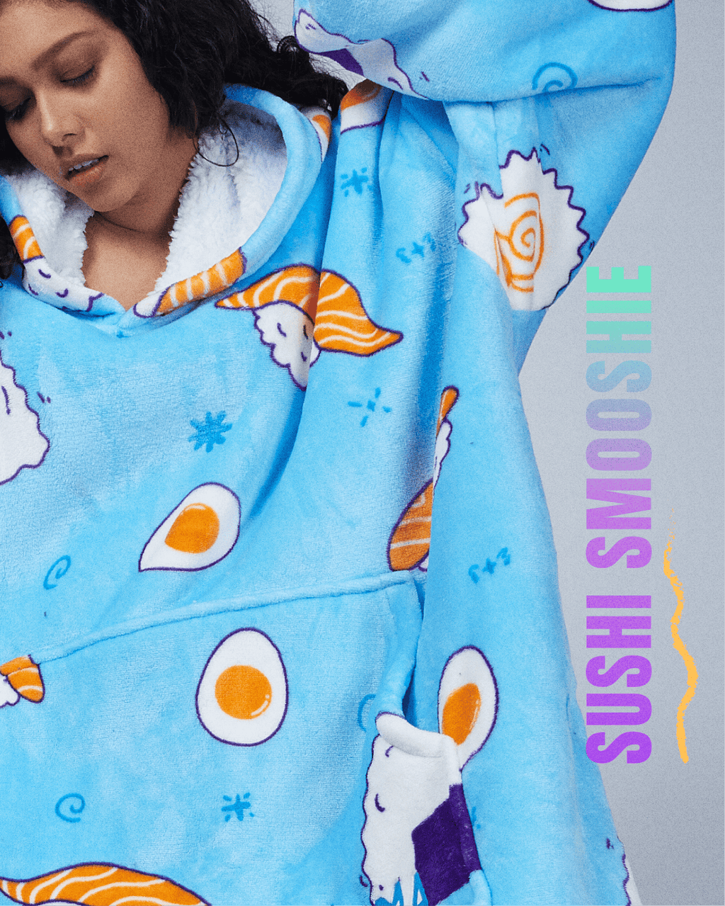 Sushi Smooshie - Free Size Hoodie