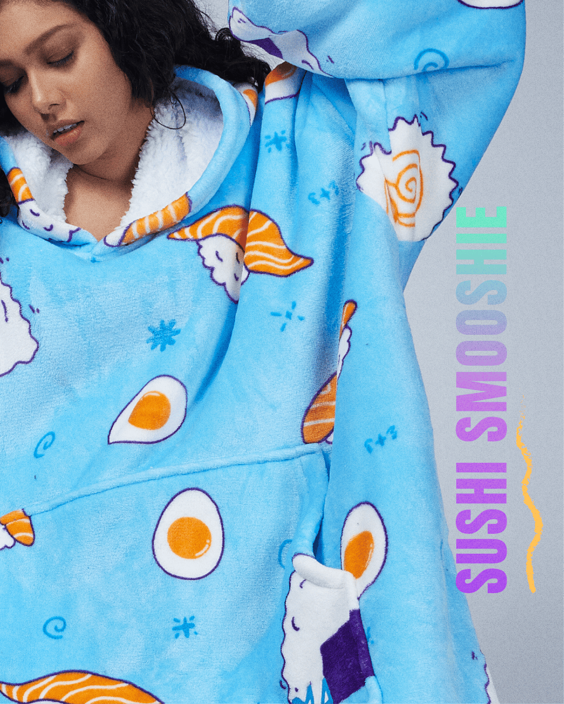 Sushi Smooshie - Free Size Hoodie
